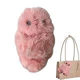 Juguete de peluche robot - 6.69x4.72x5.91 pulgadas 280 g Muñecas que cantan y asienten | Figuras de juguete de peluche con grabación de voz para niños, niñas, niños, de cumpleaños, hogar, guard