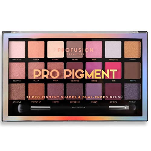 Profusion Cosmetics - 21 Shade Palette, Pro Pigments