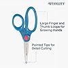 Westcott School Scissor Caddy and 5-Inch Pointed Safety Scissors for Kids, Back to School, Classroom Supplies, Assorted, 24 Pack (14755) #2
