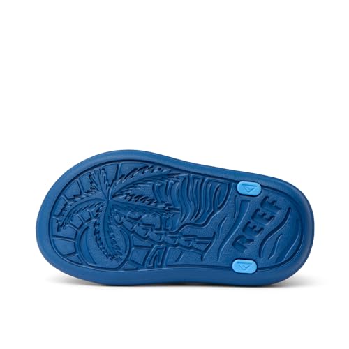 REEF Boys Sandals, Toddler/Little Kid Totally Beachin, Blue/Light Blue, 7 by REEF - Image 4
