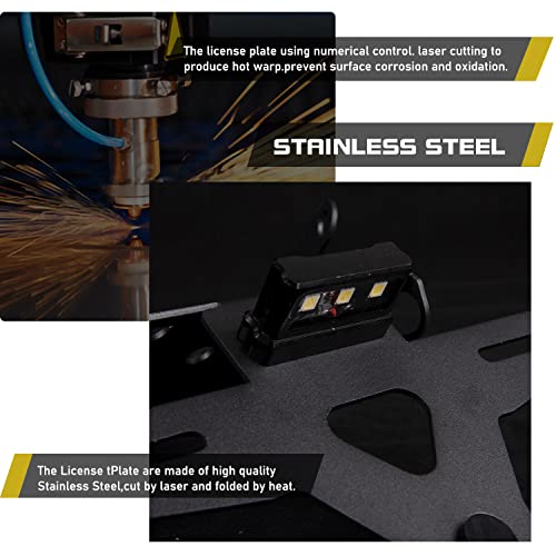 Kit élimination garde-boue CB650R CBR650R avec éclairage LED intégré - 2