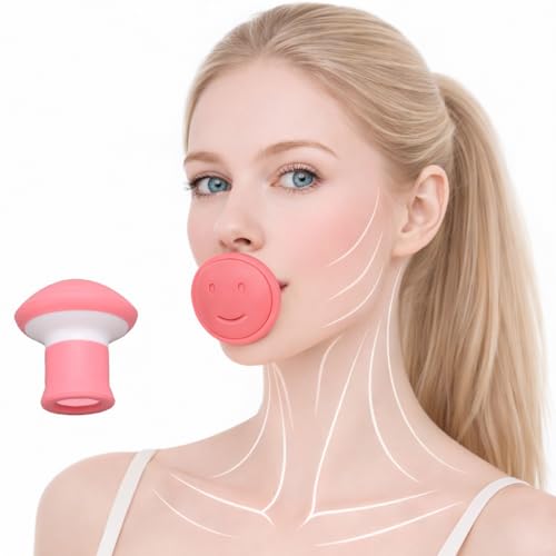 Jaw Exerciser,Double Chin Reducer,Facial Yoga for Skin Tighten Fi...