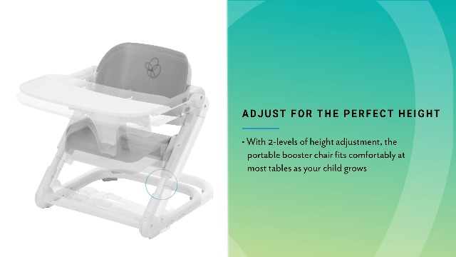 Evenflo Eat & Go 2-in-1 Portable Folding Booster Chair : Baby - Amazon.com