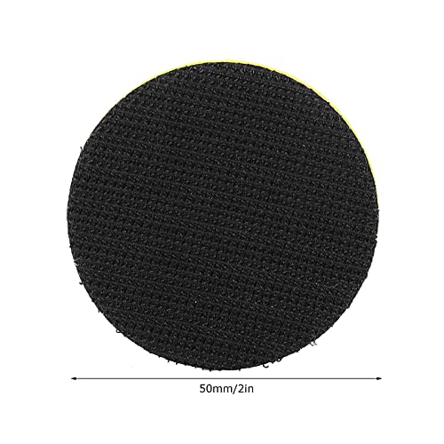 50mm/2in Schleifscheibe Polierpad Luftschleifer Schleifpad Schleifen Polieren für Sandpapiermaschine ABS Durchmesser 50mm