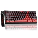 AULA WIN60 HE MAX - Teclado mecânico para jogos com 60% com fio, interruptores magnéticos de efeito Hall, modo de acionamento rápido de acionamento ajustável, taxa de pesquisa de 8000 Hz, design