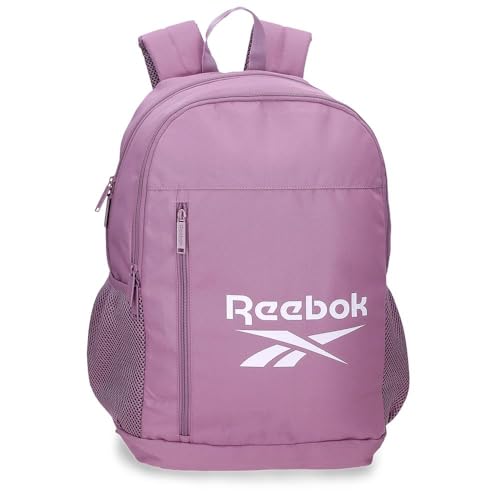 Reebok Ashland Mochila Escolar 14' Pulgadas Morado 30x48x15 cms Poliéster by Joumma Bags