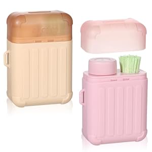 2PCS Piercing Cleaning Kit Contains 480PCS Disposable Ear Piercing Cleaning Floss, Portable Ear Piercings Hole Cleaner, Piercings Aftercare for Women Men