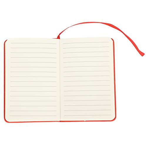 Carnet de notes A6 couverture rigide avec élastique et marque-page pour bureau et école - 5