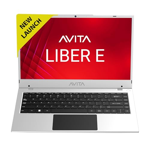 Avita Liber E with 12th Gen Intel core i5 1235U Upto 4.40 GHz 8GB RAM 512GB SSD Expandable Upto 2TB 12MB Smart Cache Intel® UHD Graphics 14.1" FHD Display Windows 11 Home Silver 1.53 Kg Thin & Light view 1