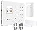 Produktbild VisorTech Alarmanlage WiFi: WLAN-Alarmanlage XMD-5400.WiFi mit GSM-Handynetz- und Funk-Anbindung (Alarmanlage Set)