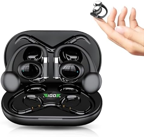 Fone de Ouvido Bluetooth, 10 Horas de Reprodução Fone de Ouvido, ...