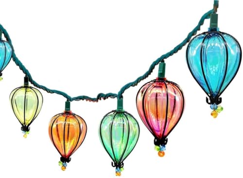 DOGHLY 11FT Fairy String Lights with 10 Color Bulbs Decorations,