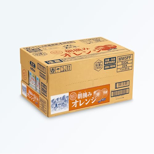 Suntory morning picking Orange & Southern Alps of natural water (frozen combined) 540mlX24 this