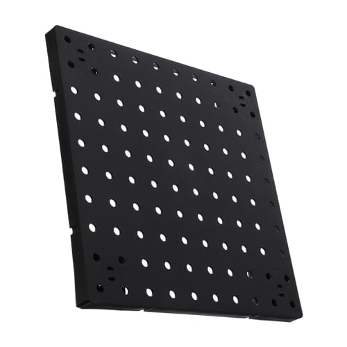 Cabilock 10x10 Inches Pegboard Kit Wall Panel for Craft Room Kitchen Room Bathroom Study