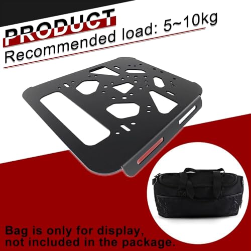 Support de bagages arrière moto KLR650 résout le manque de place