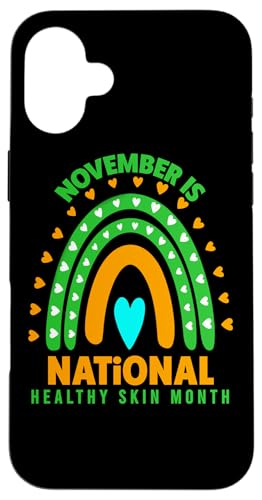 �w���V�[�X�L���}�[�� - November is National Healthy Skin Month �X�}�z�P�[�X iPhone 16 Plus �p