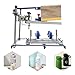 Curved Screen Printing Machine for Cylindrical and Conical Products, Adjustable Height for Bottles, Cups, Pens,Prints Up to 200mm Height