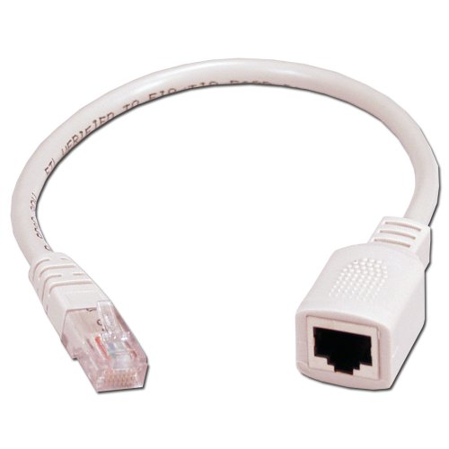 Cable Extensor Patch QVS CC712MF-01 1' Gris miniatura 1