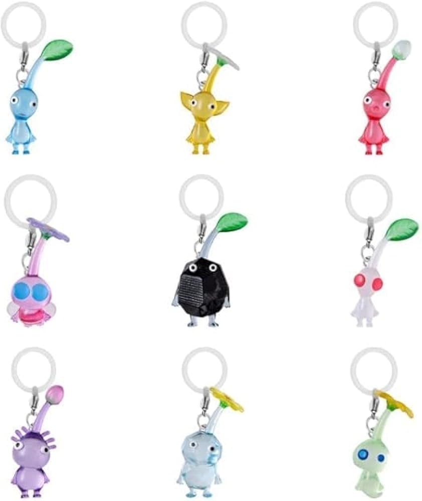 Amazon.co.jp: ピク*ミン めじるしアクセサリー2 [全9種セット