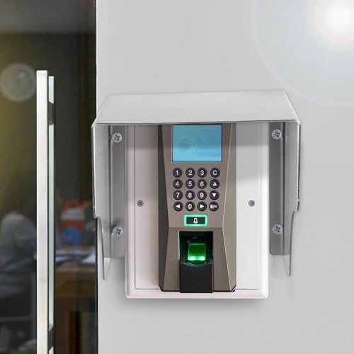 Couvercle métallique sonnette extérieure protection borne de recharge