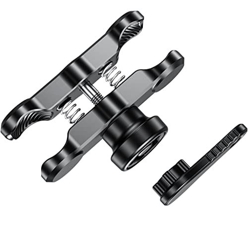 Image of 1inch Ball Clamp Butterfly Clip Anti-Theft Connecting Rod for Diving Underwater Photography (6cm)