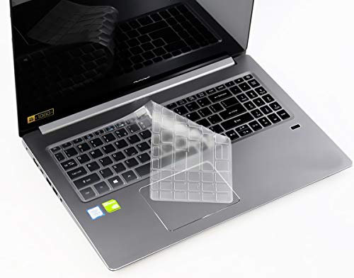 Casebuy Ultra Thin Keyboard Cover Skin For Acer Aspire 5 Slim Laptop 15.6" A515-45 A515-56 A515-46 A515-43 A515-54 A515-54G A515-55 A515-55T/55G, Acer Aspire 3 A315-54/55/56/57/58 Keyboard Cover, Tpu #TOP7