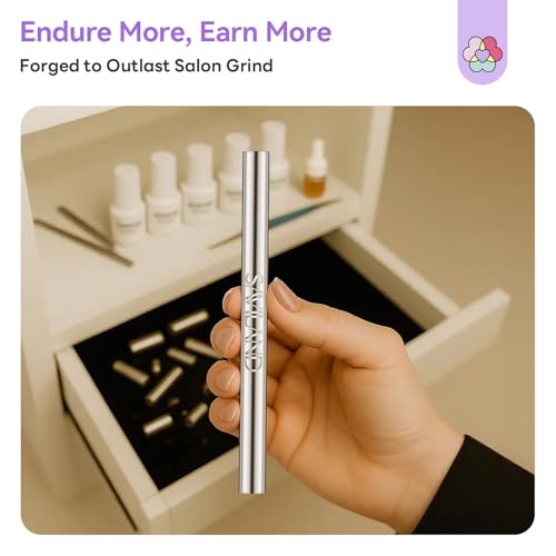 Image of SAVILAND Essentials Cat Eye Magnet for Nails: 5X Stronger Neodymium Nail Magnet Stick Ergonomic Dual-Ended Magnetic Nail Wand for Nail Art 3D Cateye Nails Magnetic Gel Polish Nail Decoration Kits