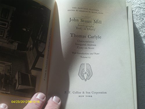 John Stuart Mill and Thomas Carlyle, Harvard Cl... B000K3VVJQ Book Cover