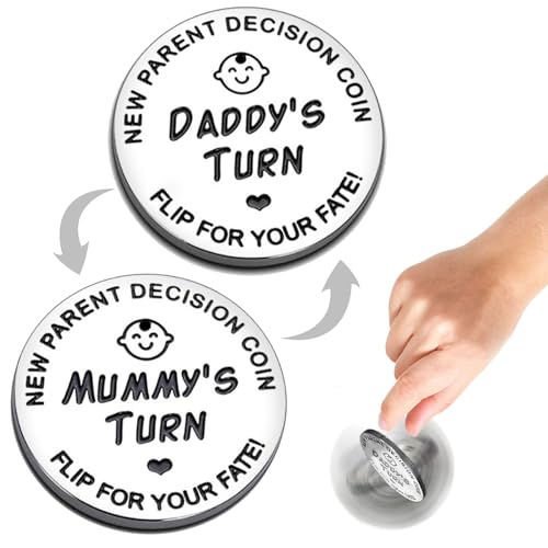 Baby Shower Gifts Parents Decision Tokens for New Mom&Dad,Funny New Baby Gifts New Mom Gifts New Parents Gifts for Couples,Postpartum Gifts for Mom Essentials