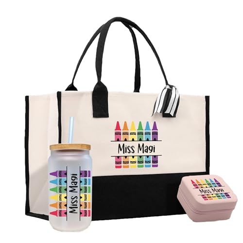 Bolso Tote personalizado para profesora miniatura 1