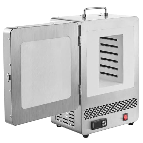 Vevor Forno Di Fusione Elettrico, 1650 W Forno Elettrico Digitale Con Temperatura Massima 1200 ℃, Per Fusione A Cera Persa, Argilla Fai Da Te, Ricottura Dei Metalli, Cottura Della Ceramica - 9