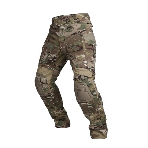 EMERSONGEAR Tactical G3 Combat Ripstop Pants for Men Military Camo,MC 36WL