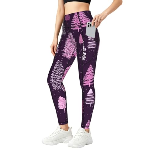 Legging femme avec poches Mexpekil confortable grande taille