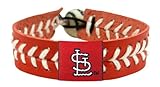 MLB St. Louis Cardinals Team Color Baseball Bracelet