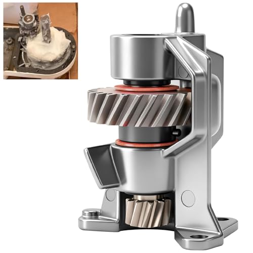 Upgrade Material WP240309-2 240309-2 Worm Gear Assembly Compatible with W-hirlpool Kitchen-aid M-aytag Mixer Replacement Gear 4162100 4169907 4162101 PS734273- Not Traditional Plastic Gears