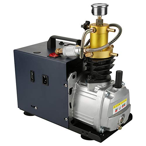Preisvergleich Produktbild Sorand Sternschraubendrehereinsatz, 220V 40Mpa Hochdruckpumpe, 4500Psi 2800 R / Min 1800W WassergeküHlte Elektrische Luftkompressorpumpe, Eingebautes Abwasser-Trennsystem Ist Nicht Einfach, Kohlenstoff
