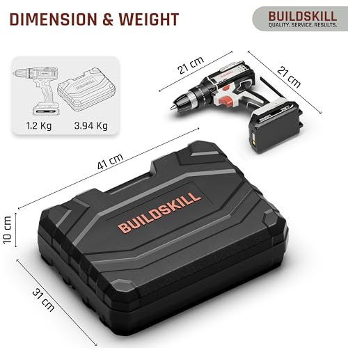 Add BUILDSKILL 159 Pcs 21V Cordless Drill Toolkit 21V Drill Kit - Image 8