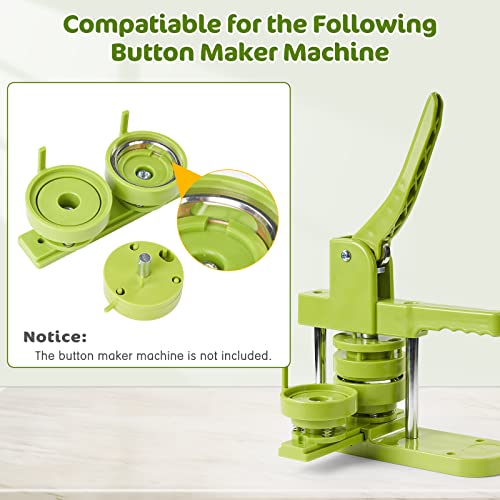 Aiment 50 Sets Metal Button Maker Supplies 2-In-1 Fridge Magnets With Bottle Opener Parts 58Mm (Approx. 2.25 Inch) For Button Maker Machine Diy Round Pin Maker Badge Press #TOP4