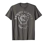 Dragon Slayer Society - Distressed Faded Nerd & Geek T Shirt