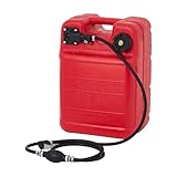 6 Gallon Marine Portable Tank Outboard Boat Transfer Tank with Line l-Shaped Handle Easy to Carry