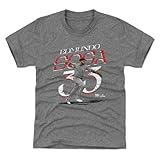 500 LEVEL Edmundo Sosa Youth Shirt - Edmundo Sosa Philadelphia Player Name WHT (Tri Gray, 14-16Y X-Large)