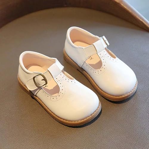 Girl's Classic Mary Jane School Uniform Shoes Flat Dress Shoes3