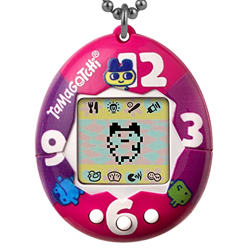 Image of Tamagotchi Original - Purple-Pink Clock
