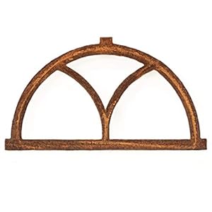 Antikas Gusseisenfenster Rustikal 55x31 cm