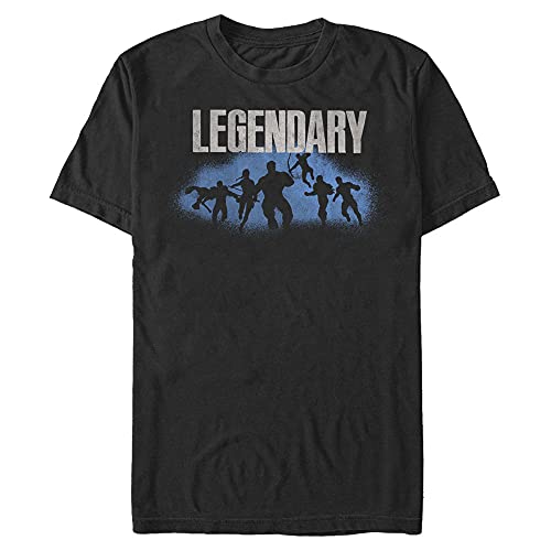 T-shirt Marvel Avengers noir XXL coupe ample fini les hauts trop serrés