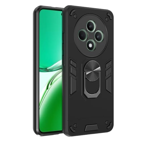 Image of NDCOM for Oppo F27 5G Back Cover | Protective Oppo F27 Back Cover | Shockproof Ring Holder Case