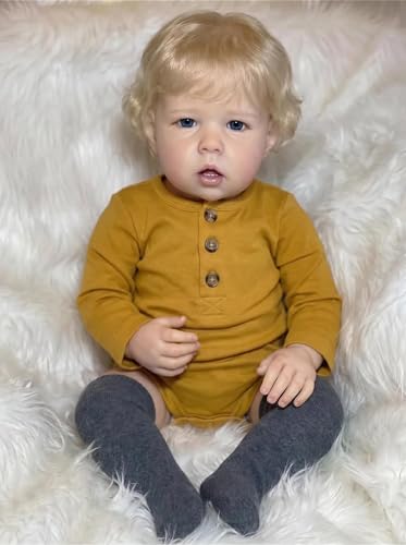 Muñeco Reborn Bebé Niño Realista 20 Pulgadas miniatura 5