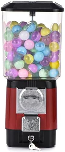 Coin-Operated Vending Machine with 200 Empty Capsules & 100 Stainless Steel Tokens - Ideal for Game Stores, Arcades, Entertainment Venues & Party Rentals