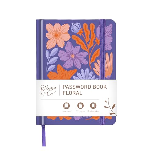 Rileys & Co. Carnet de Mot De Passe Avec Onglets de A à Z - Cahier Répertoire Alphabétique De...