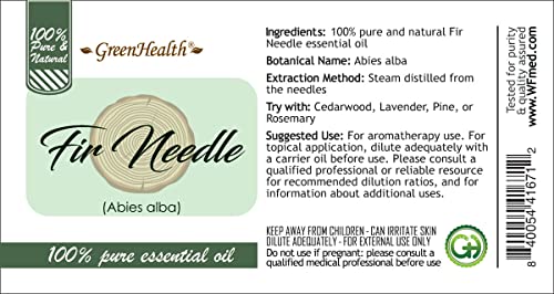 Aceite Esencial de Aguja de Abeto - 16 fl oz - Botella de Aluminio miniatura 3